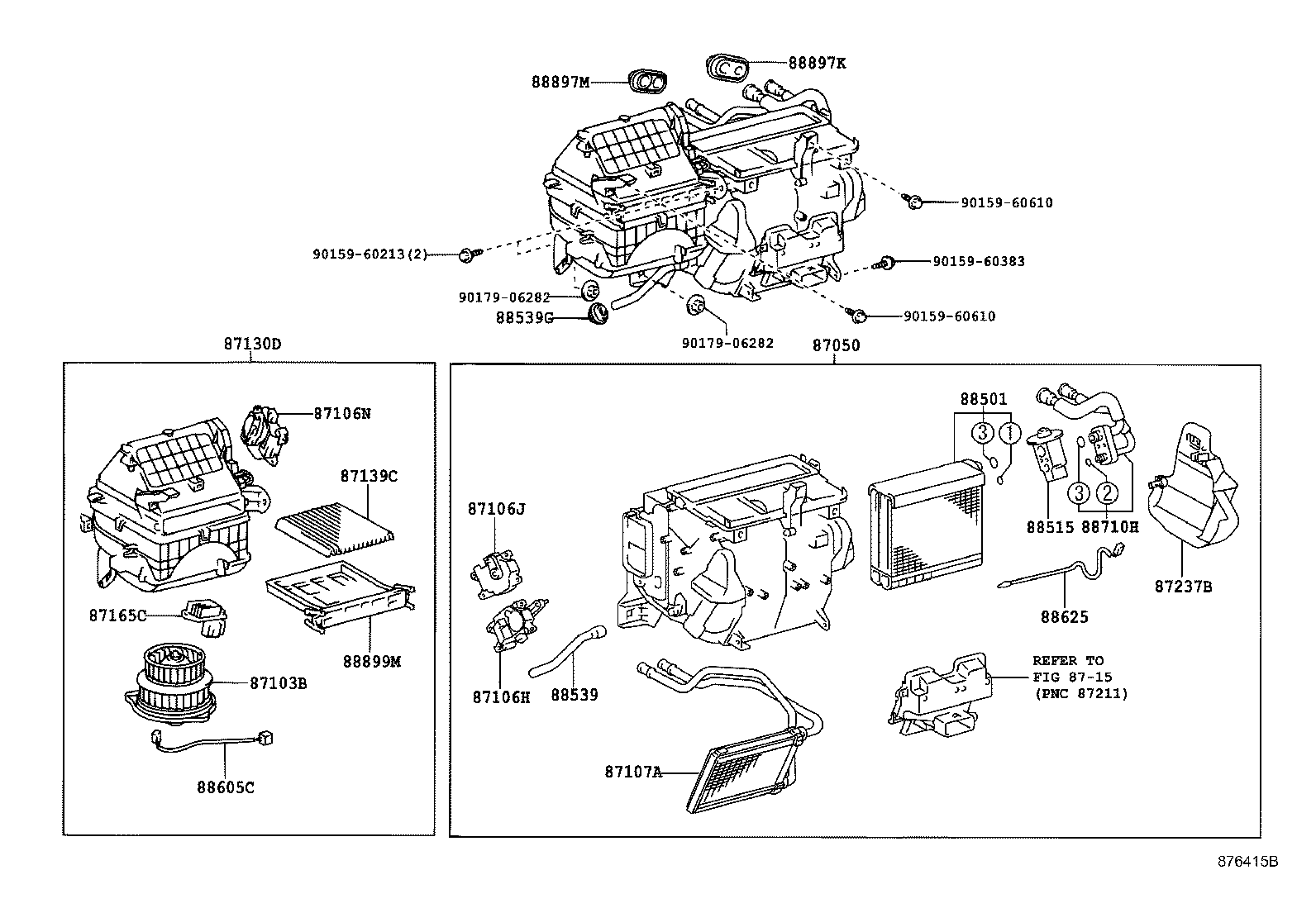87237-47030 COVER, HEATER PIPING product image