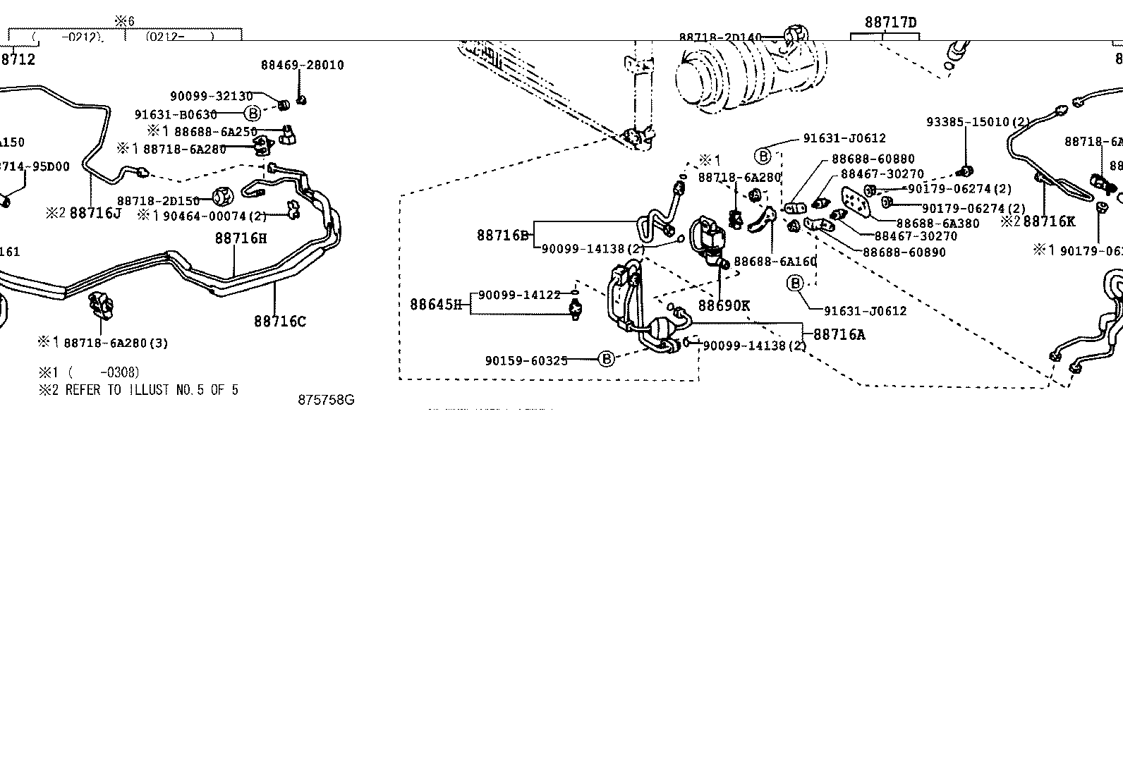 88461-60032 CORE, COOLER CONDENSER product image