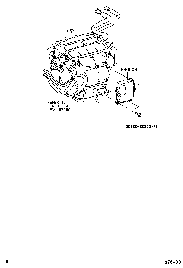 84732-48010 SWITCH, HEATER BLOWER product image