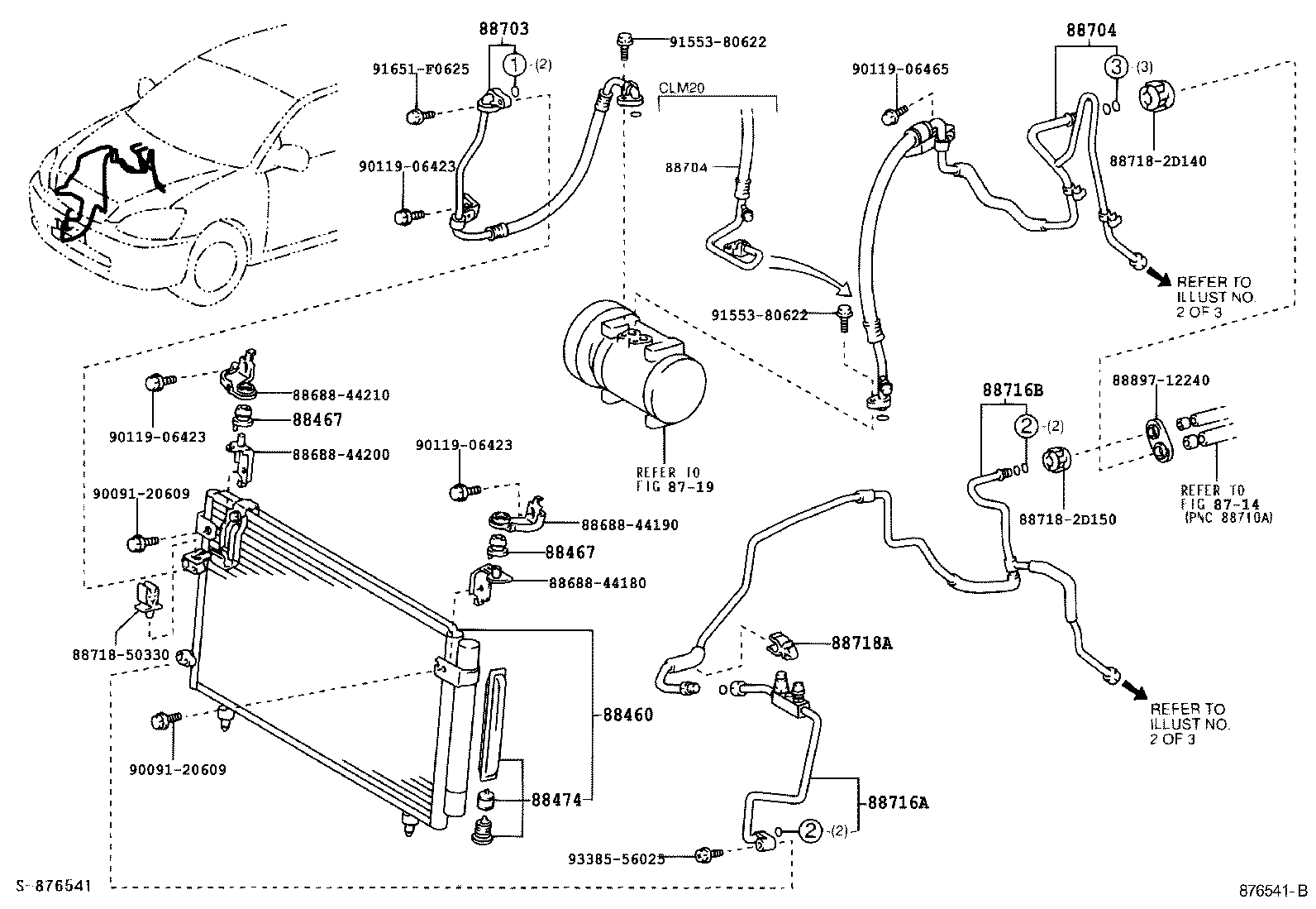 88460-44520 CONDENSER ASSY, COOLER product image
