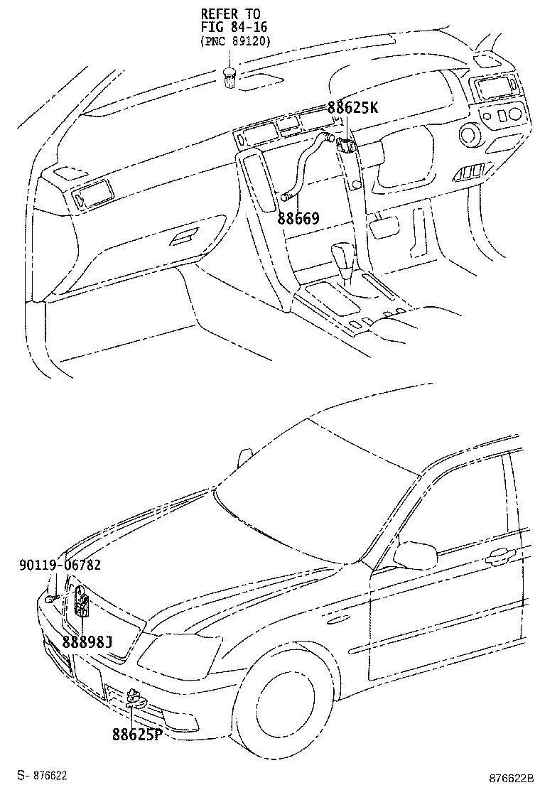 62972-30180 DUCT, ROOF SIDE AIR, NO.1 LH product image