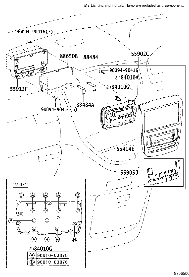 55844-58010 DUCT, HEATER TO REGISTER, NO.2 product image