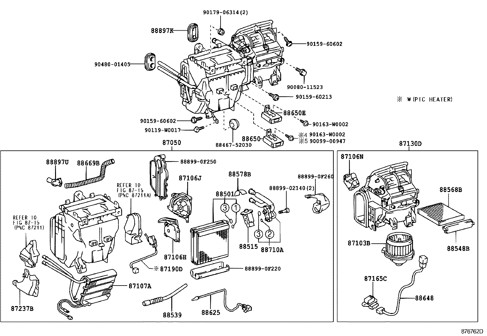 87050-02440 RADIATOR ASSY, AIR CONDITIONER product image