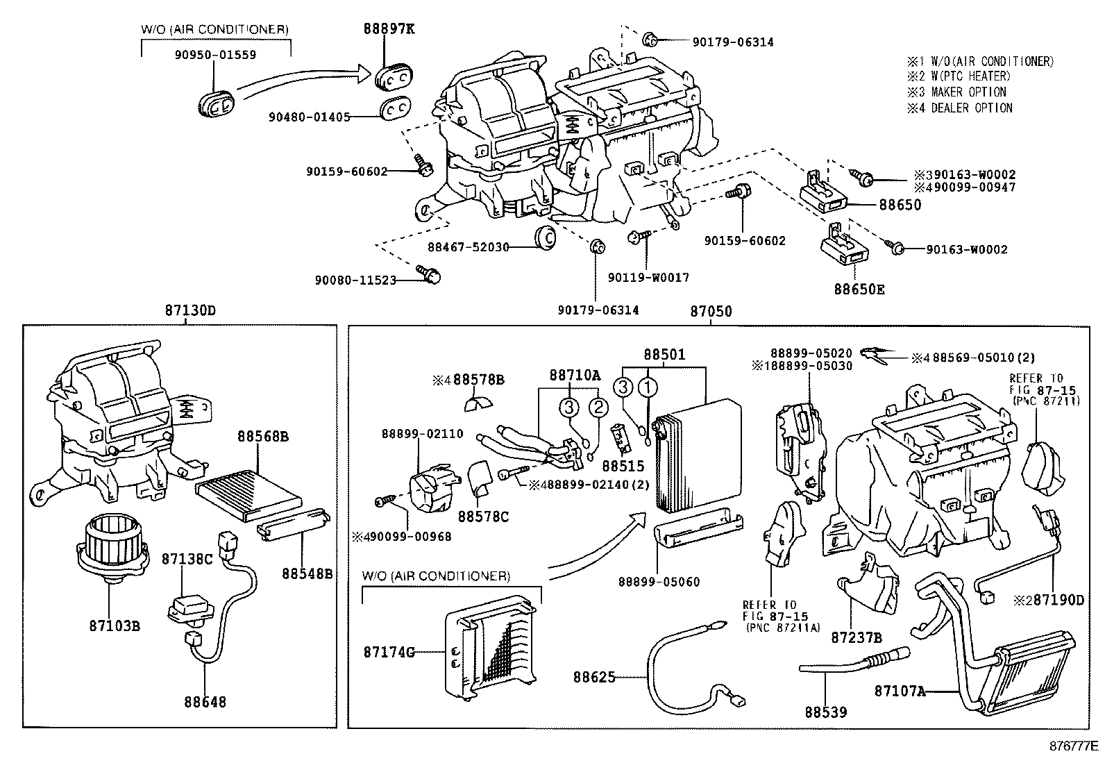 87237-0F020 COVER, HEATER PIPING product image