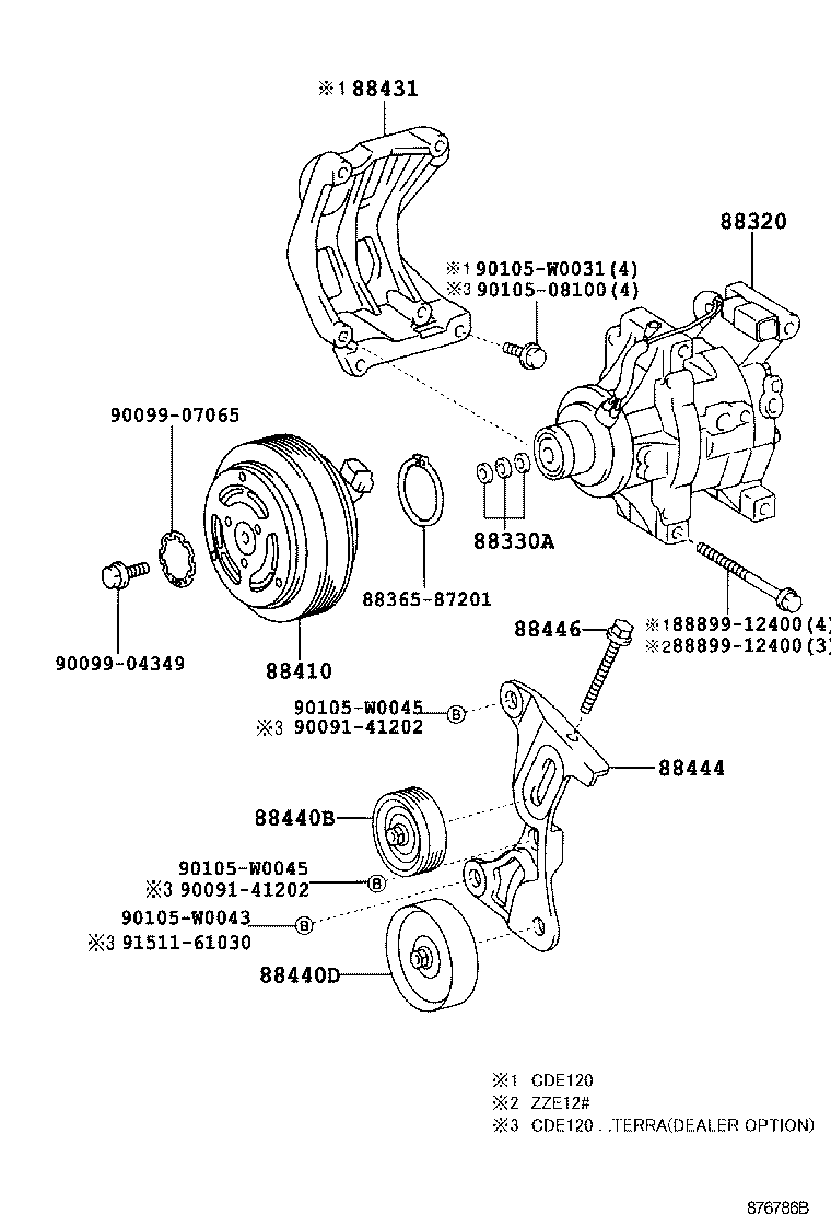 88318-87704 WASHER (FOR MAGNET CLUTCH) product image