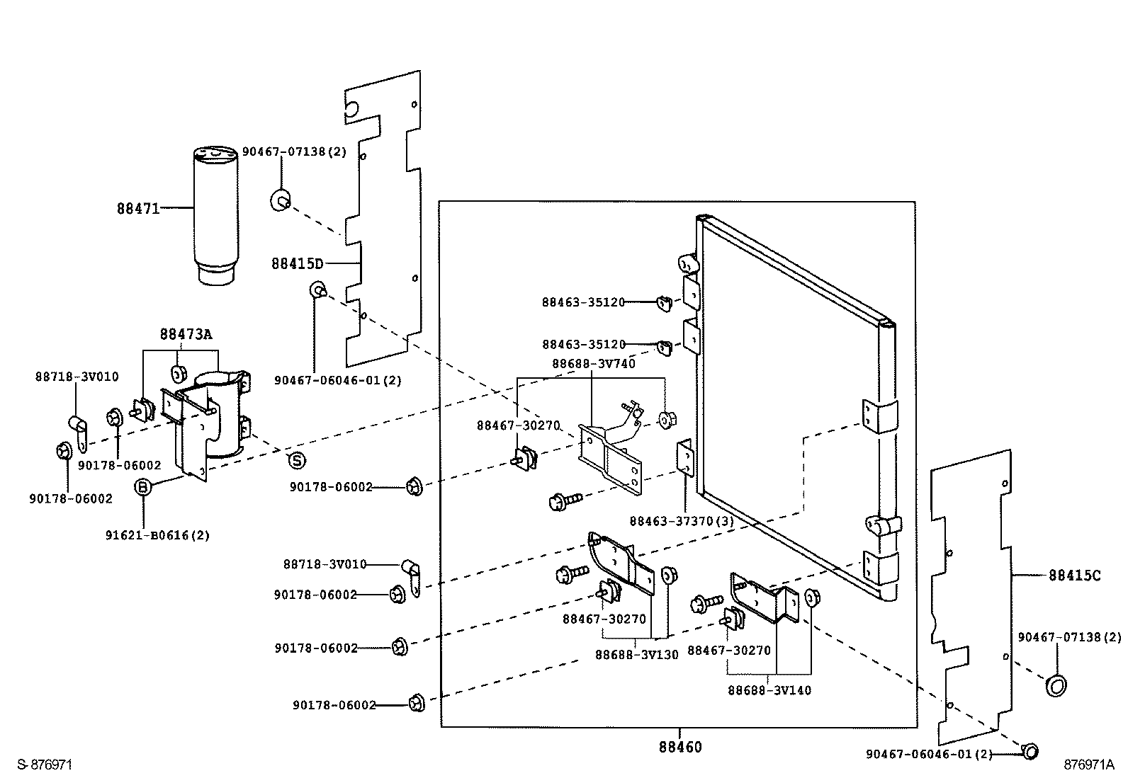 88415-37040 COVER, DUST, NO.2 product image