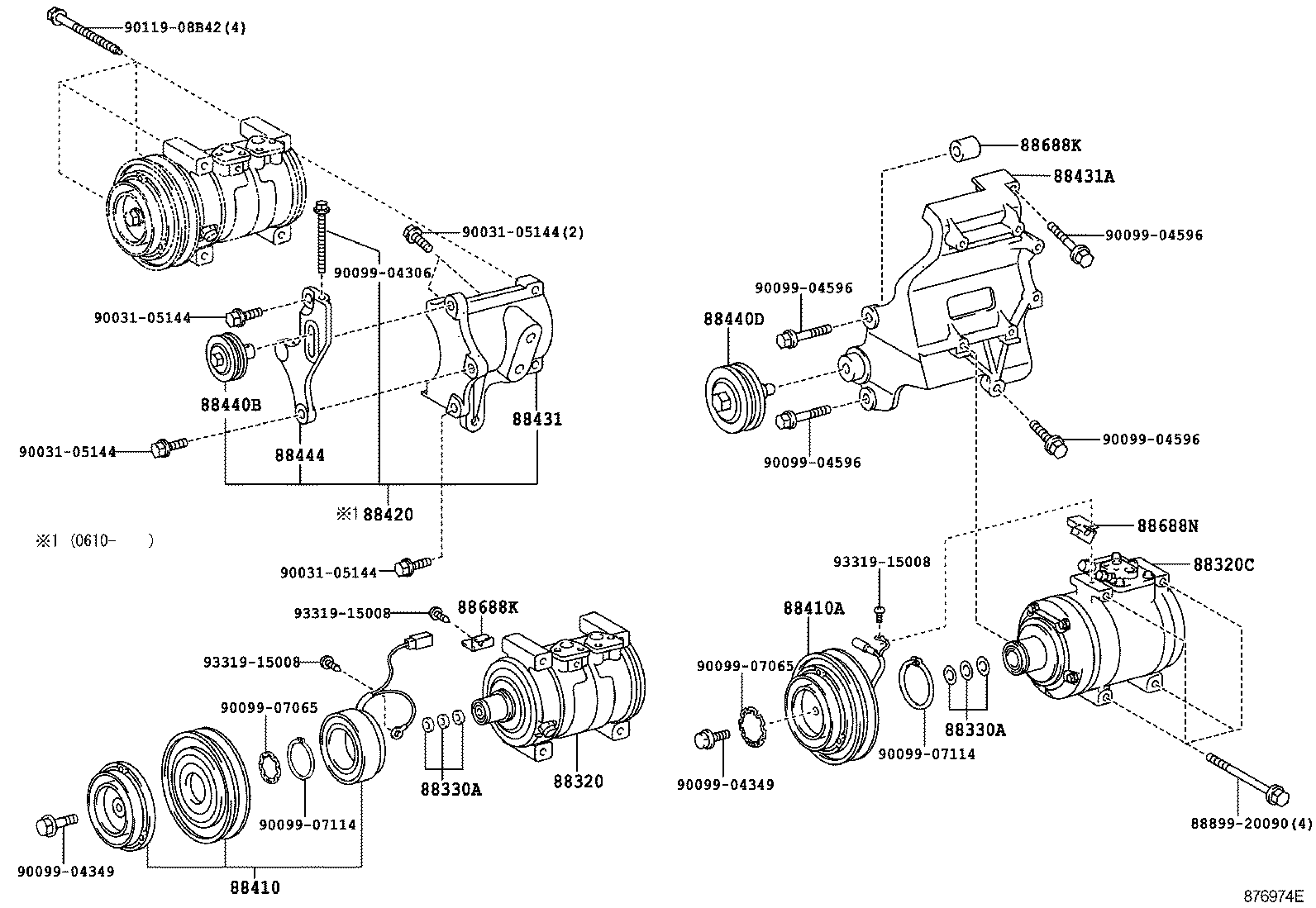 88440-37100 PULLEY ASSY, IDLE NO.2 product image
