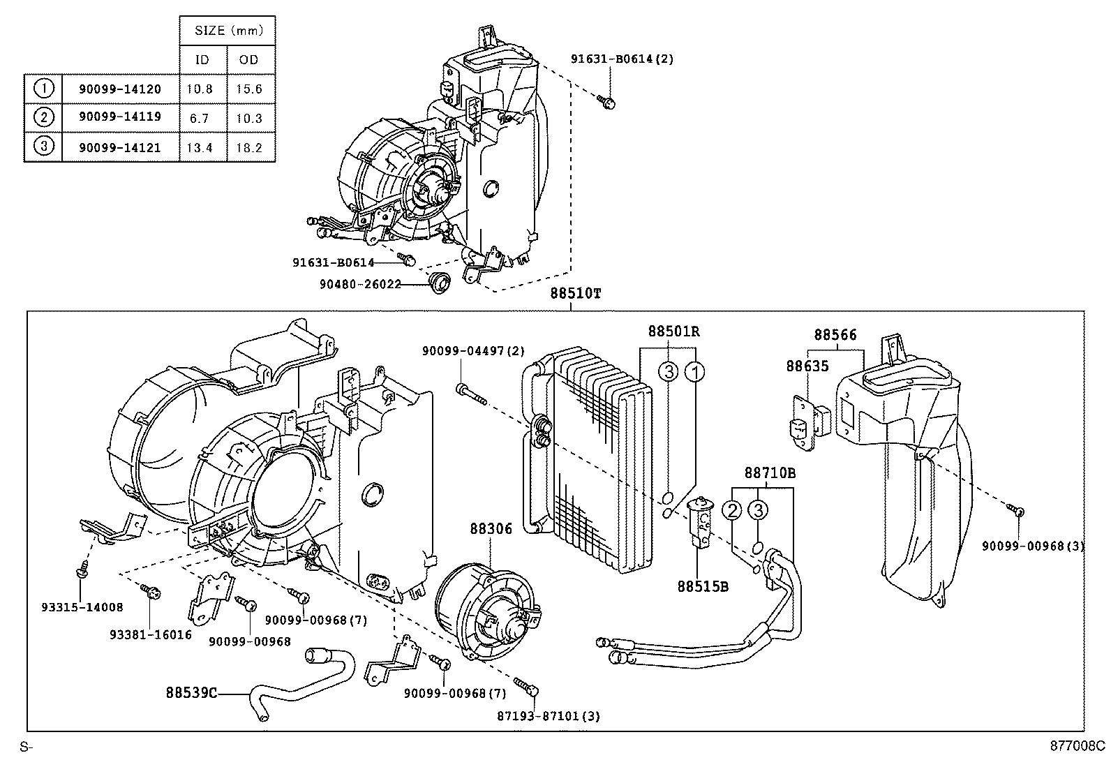 87286-28010 CABLE, CONTROL product image