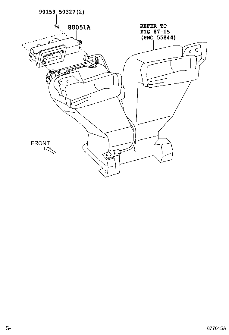 88920-30160 PURIFIER ASSY, AIR product image