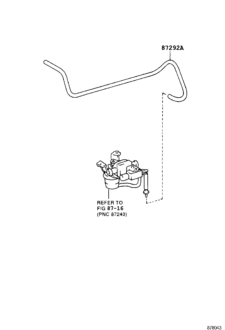 88031-36140 ACTUATOR SET, IDLE-UP product image