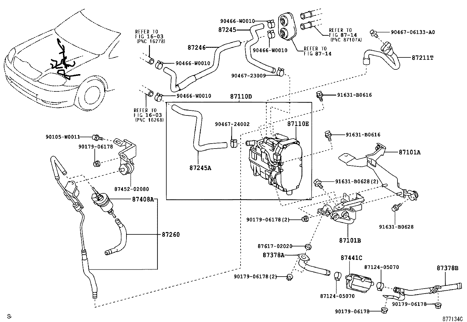 87100-05021 HEATER ASSY product image