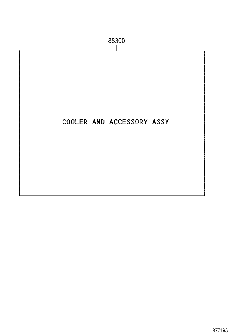 80830-26850 COOLER & ACCESSORY ASSY product image