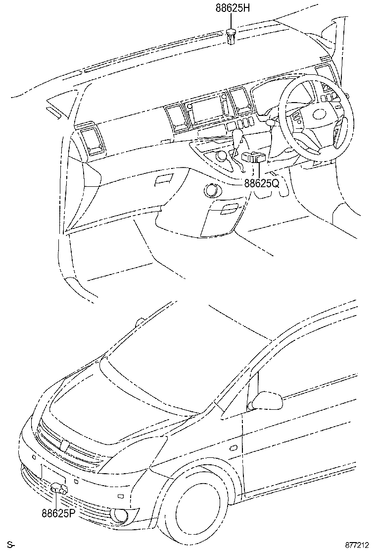 55844-44040 DUCT, HEATER TO REGISTER, NO.2 product image