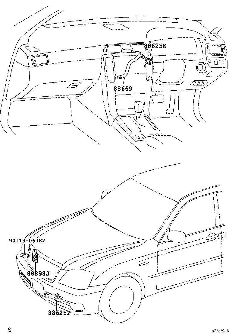 55844-30220 DUCT, HEATER TO REGISTER, NO.2 product image