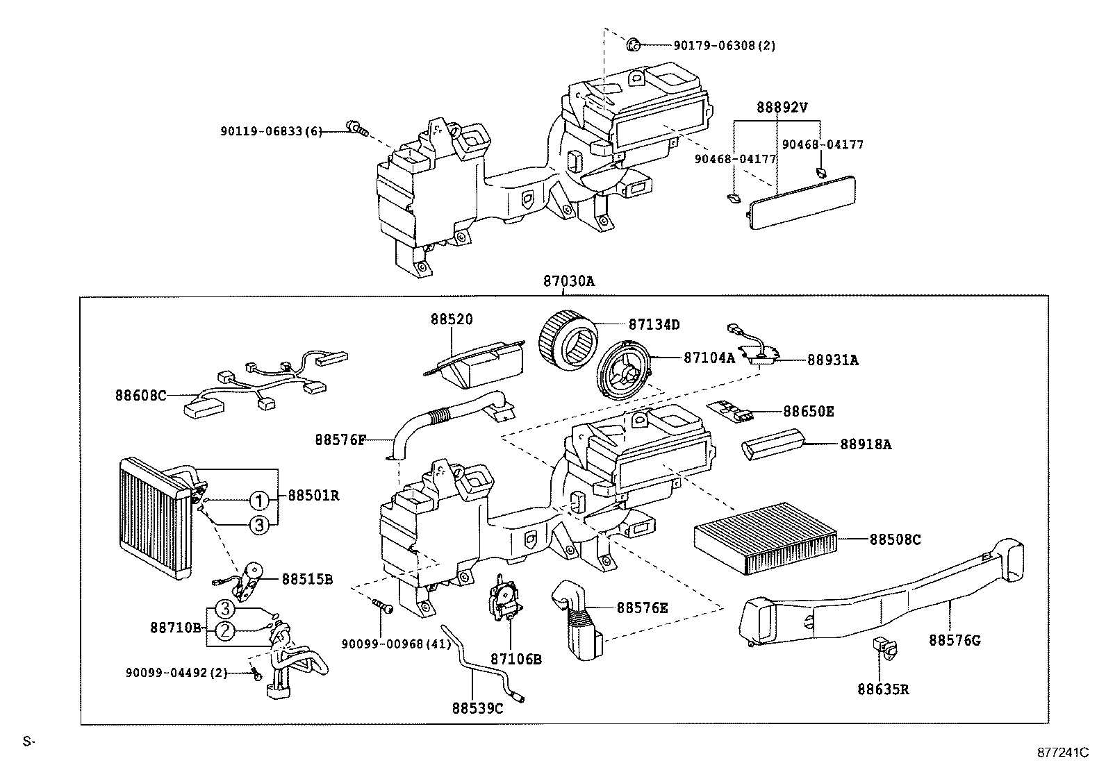 88650-30B41 AMPLIFIER ASSY, AIR CONDITIONER product image