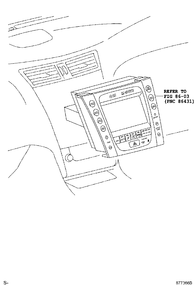 55844-30250 DUCT, HEATER TO REGISTER, NO.2 product image
