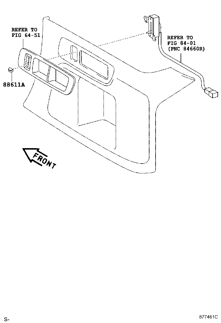 87202-0K010 DUCT, AIR, REAR ROOF NO.2 product image