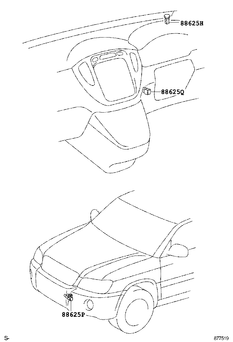 55904-48170 HOUSING SUB-ASSY, HEATER CONTROL product image