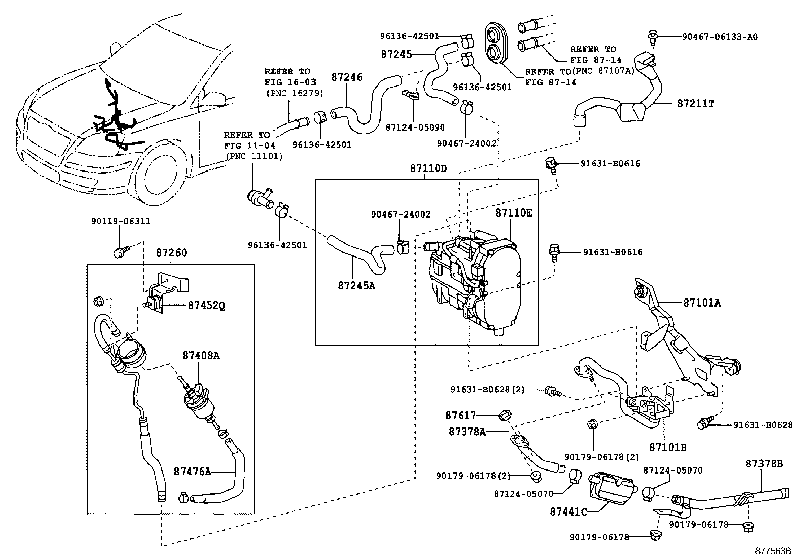 87100-05030 HEATER ASSY product image