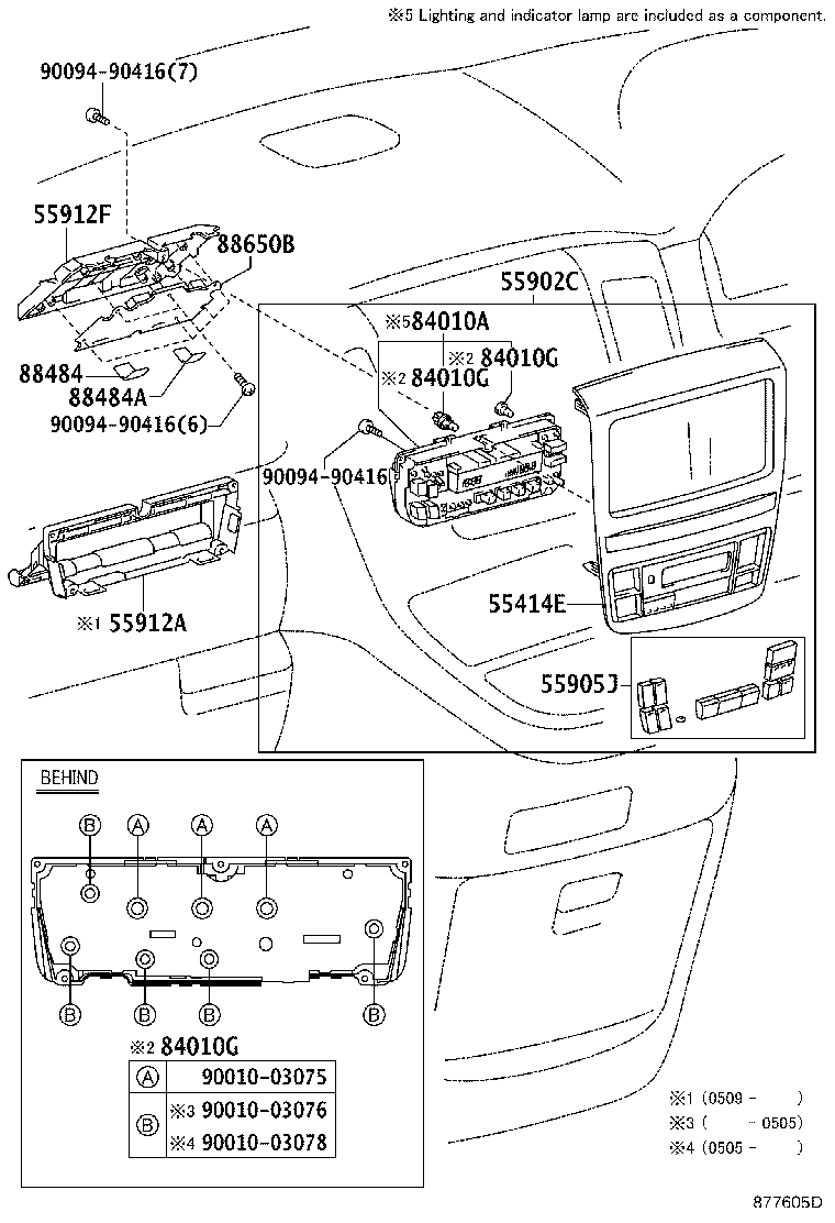 55844-58010 DUCT, HEATER TO REGISTER, NO.2 product image
