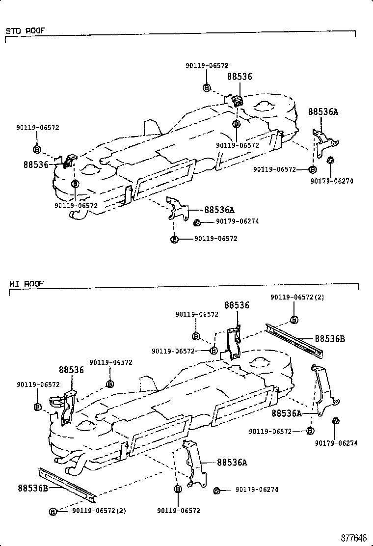 88501-26041 EVAPORATOR SUB-ASSY, COOLER, NO.1 product image