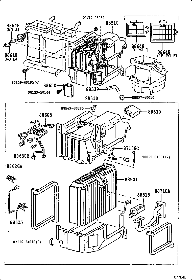 87138-60240 RESISTOR, BLOWER product image