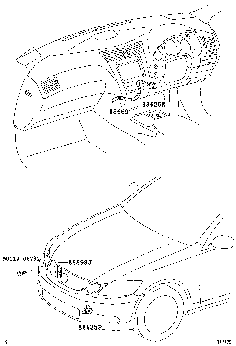 55844-30250 DUCT, HEATER TO REGISTER, NO.2 product image