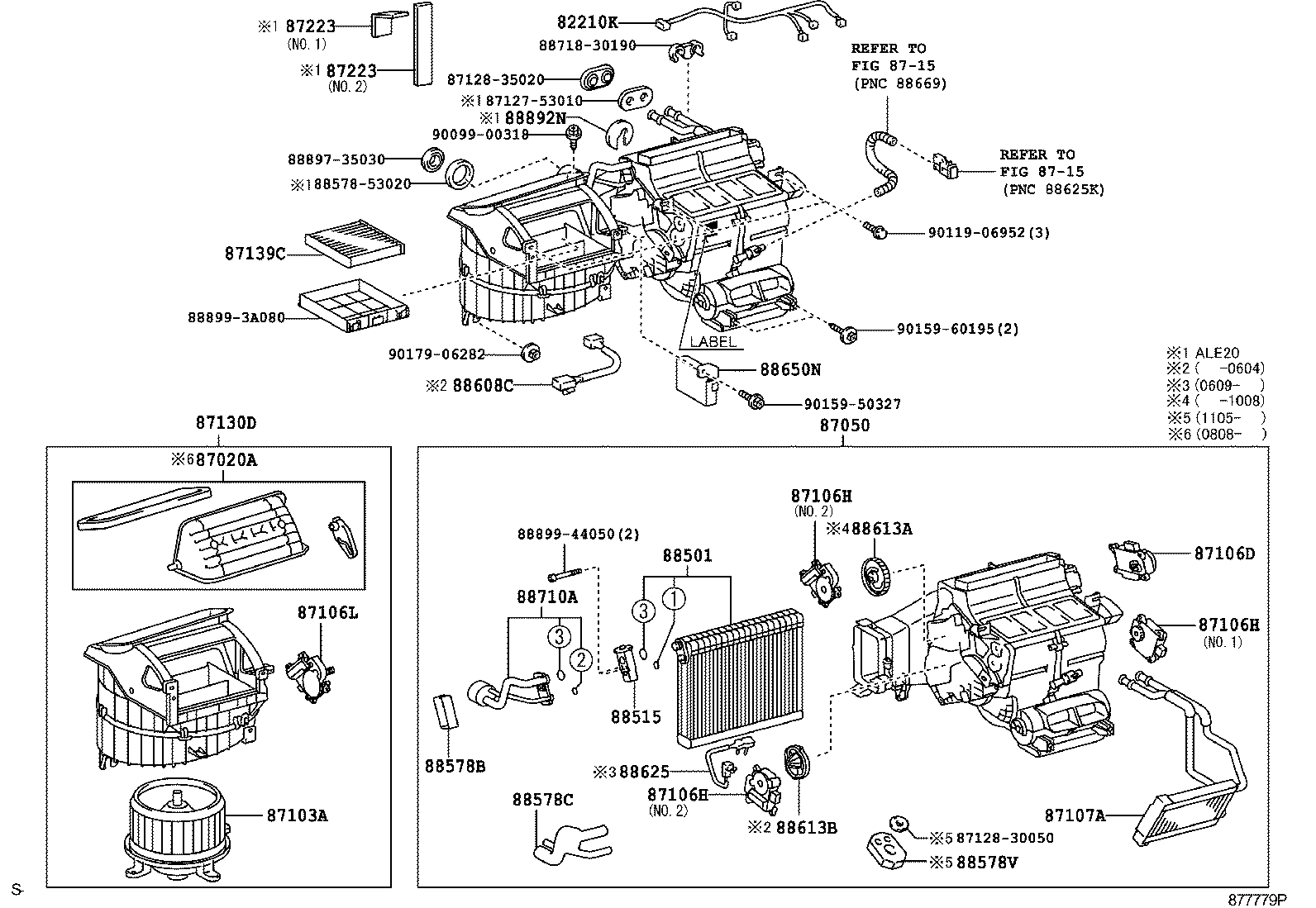 87103-30401 MOTOR SUB-ASSY, COOLING UNIT, W/FAN product image