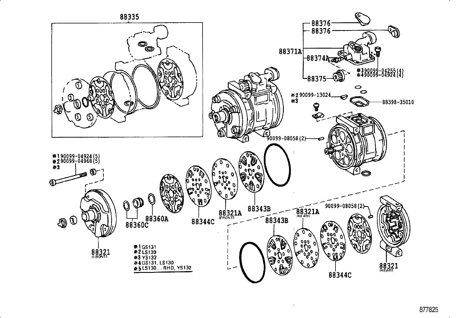 88320-30640 COMPRESSOR ASSY, COOLER product image