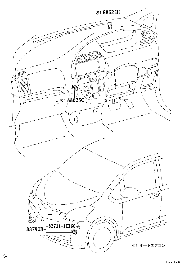 55840-52060 DUCT ASSY, HEATER TO REGISTER, NO.6 product image