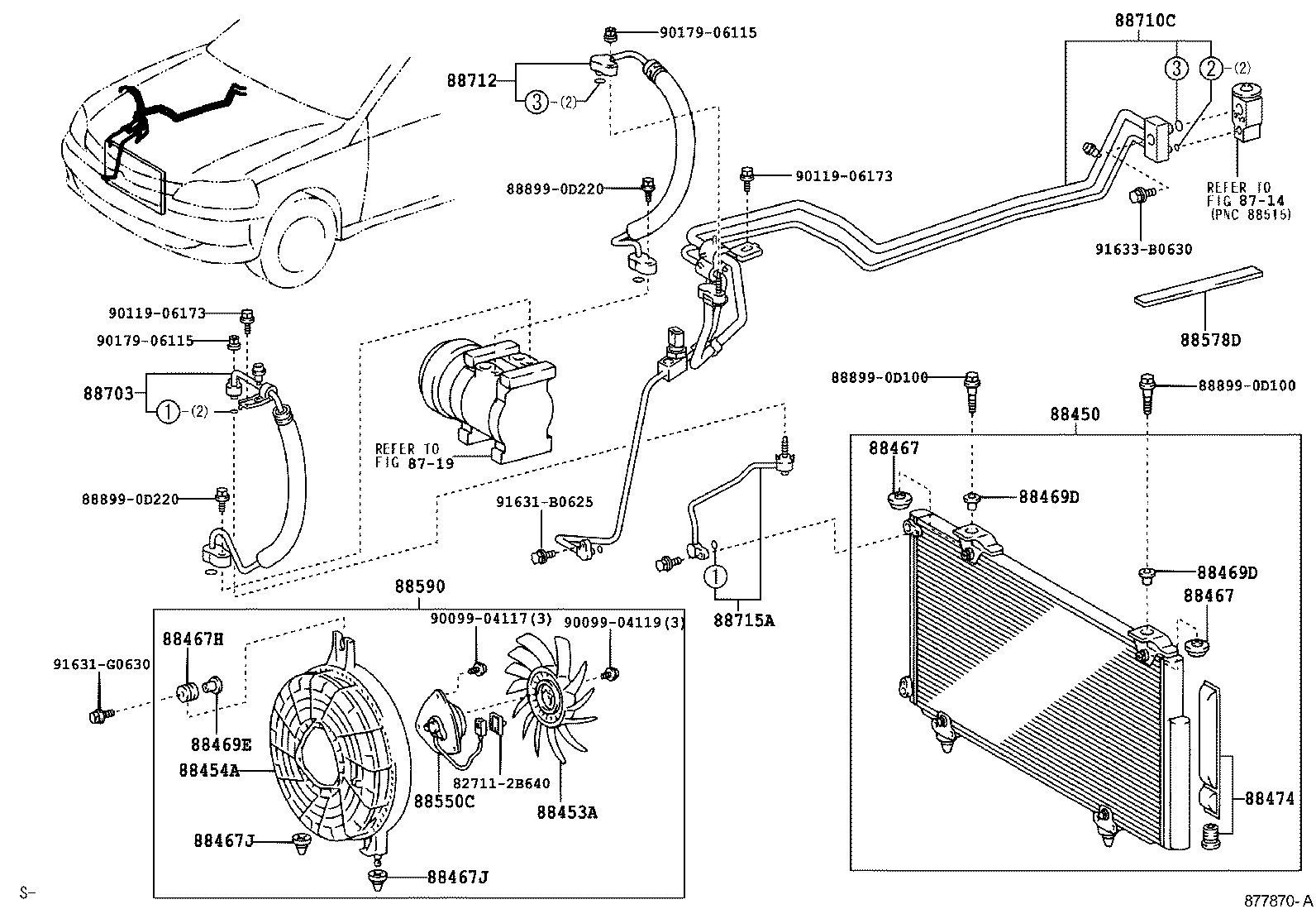 88453-0D010 FAN, COOLING product image