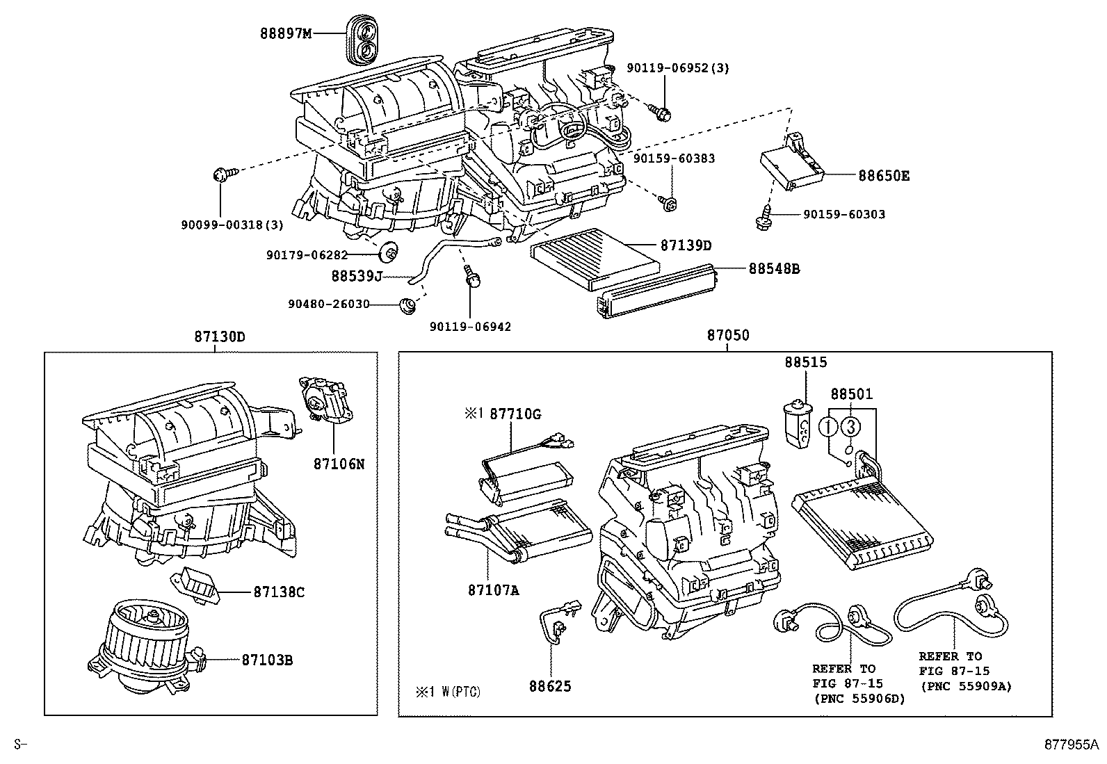 87130-42291 BLOWER ASSY product image