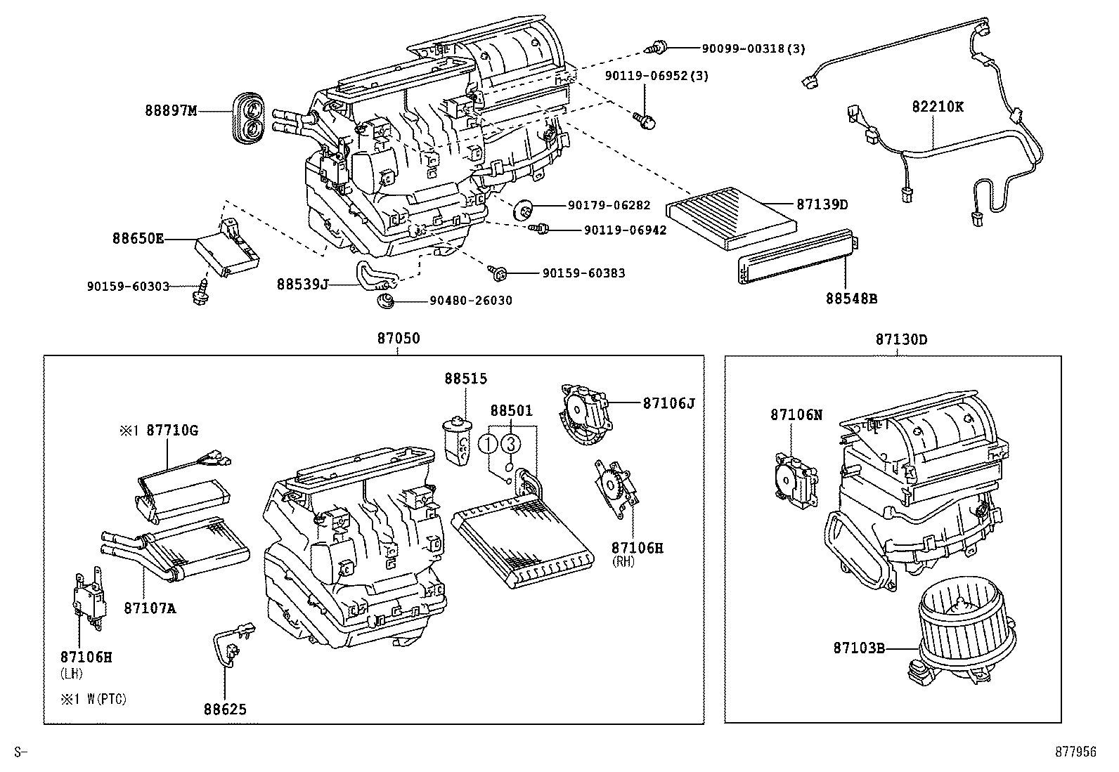 87130-42291 BLOWER ASSY product image