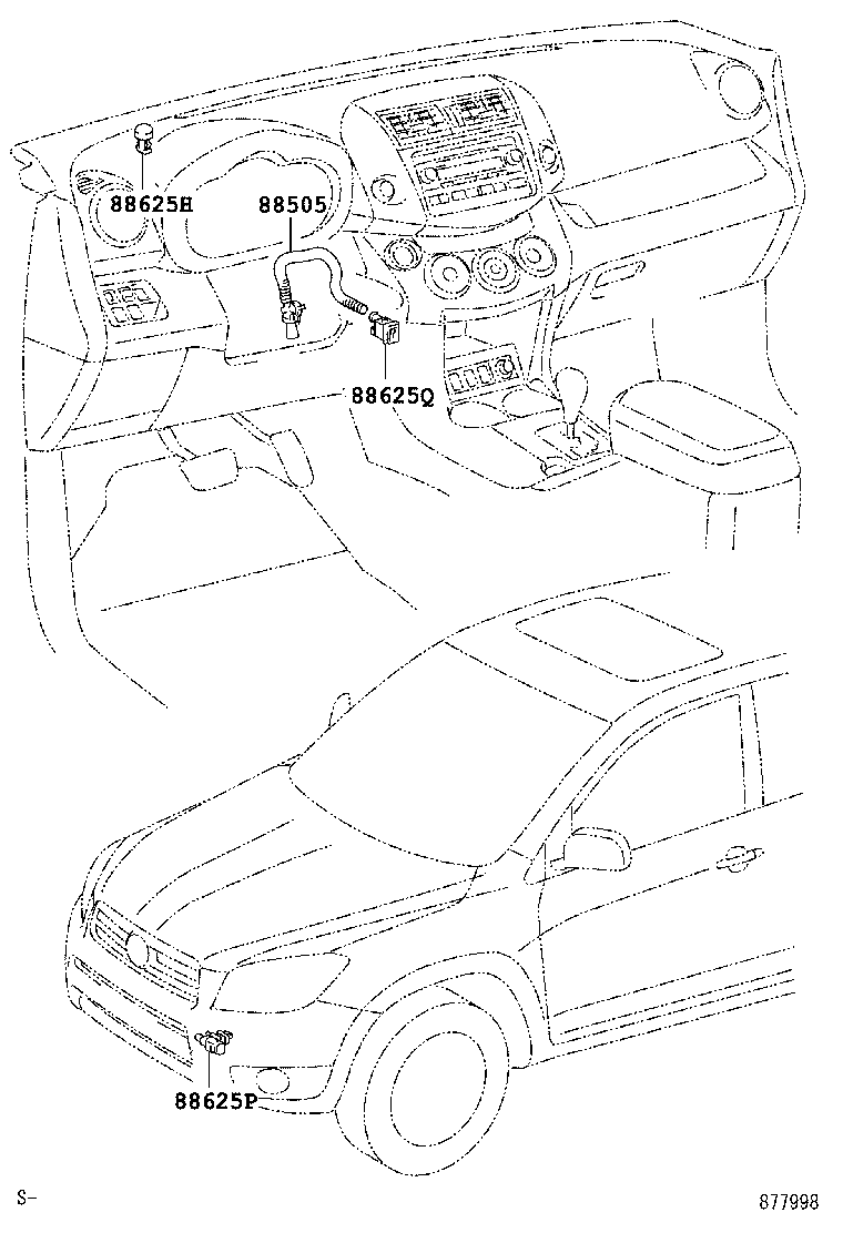 55840-42010 DUCT ASSY, HEATER TO REGISTER, NO.6 product image