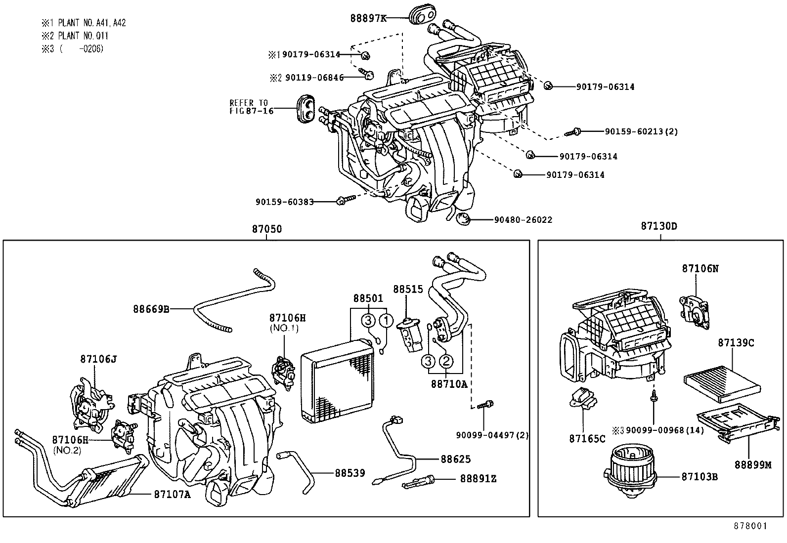 87130-33191 BLOWER ASSY product image