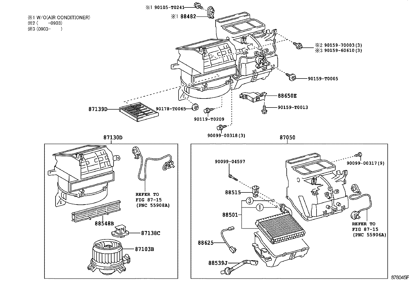88515-0D070 VALVE, COOLER EXPANSION product image
