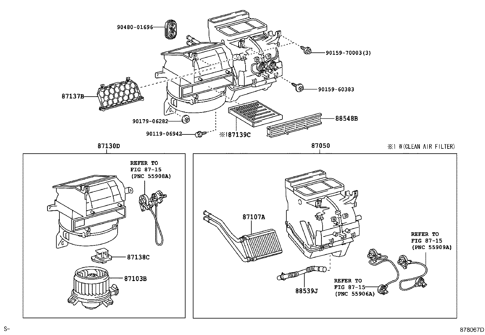 87050-52170 RADIATOR ASSY, AIR CONDITIONER product image