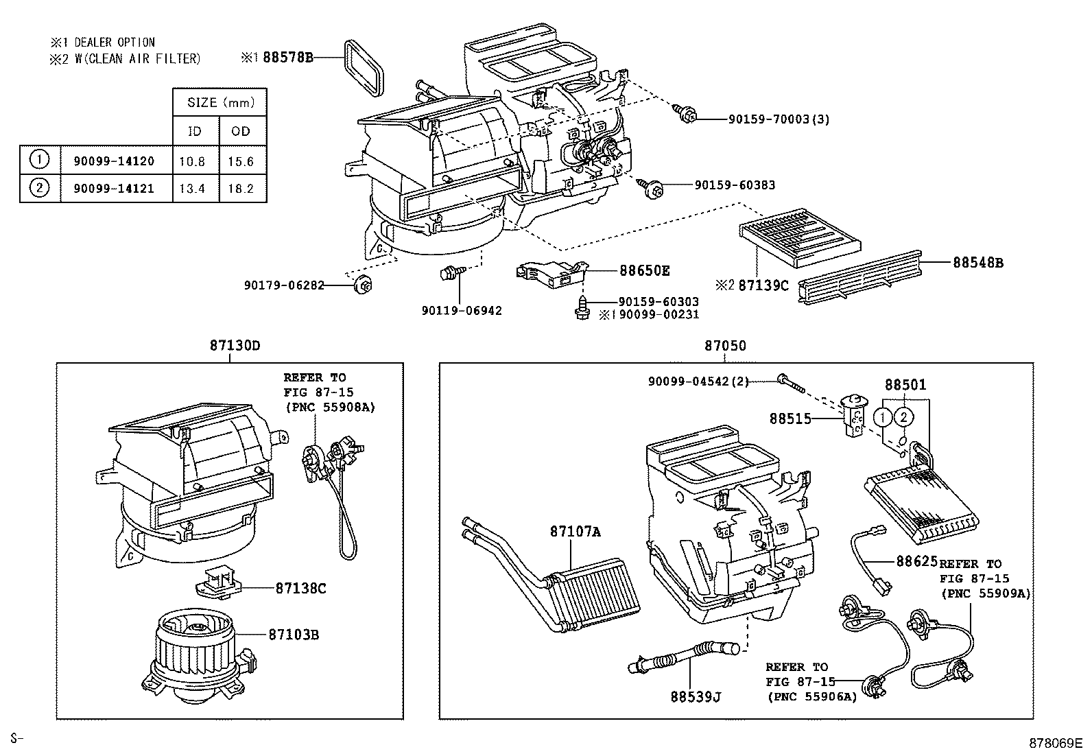 87050-52170 RADIATOR ASSY, AIR CONDITIONER product image