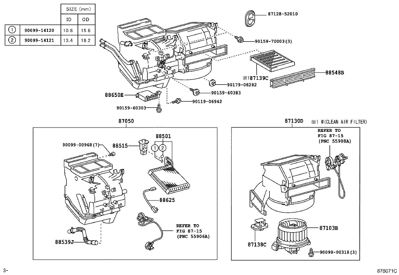87050-52170 RADIATOR ASSY, AIR CONDITIONER product image
