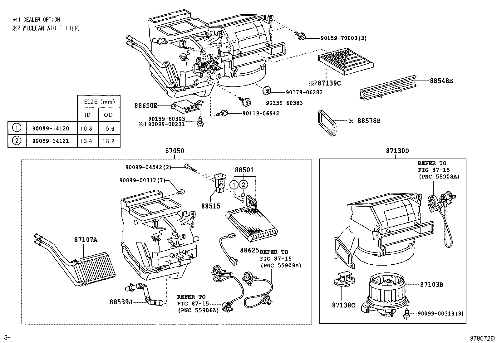 87050-52170 RADIATOR ASSY, AIR CONDITIONER product image