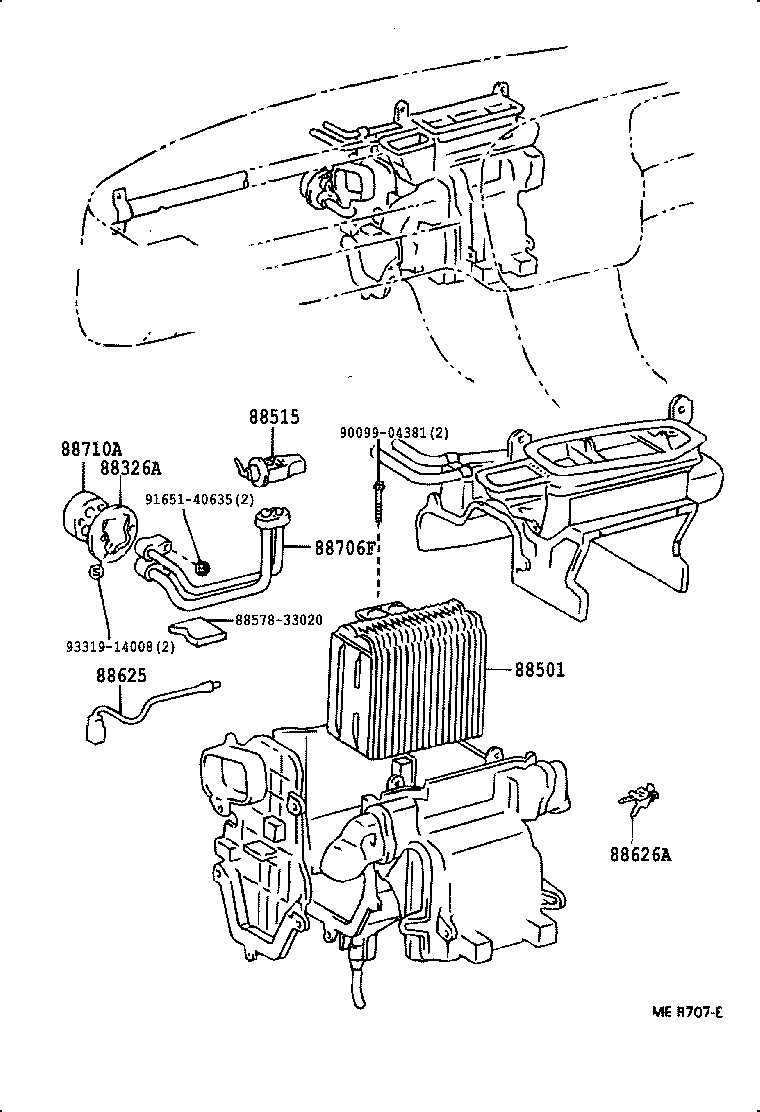 88515-06010 VALVE, COOLER EXPANSION product image
