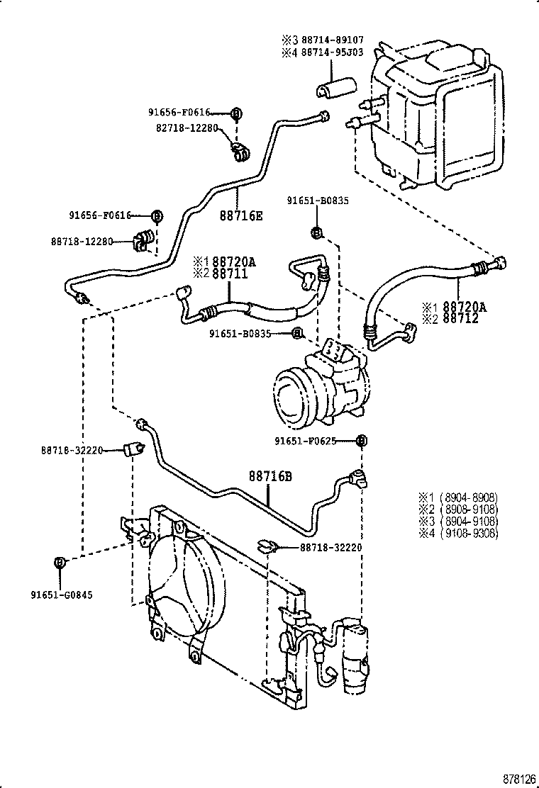 88460-35150 CONDENSER ASSY, COOLER product image