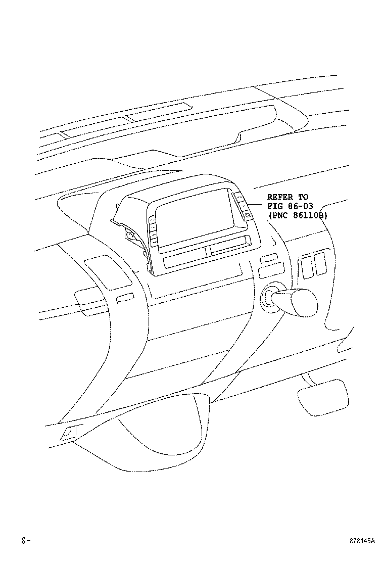 Toyota 55843-47040 DUCT, HEATER TO REGISTER, NO.1