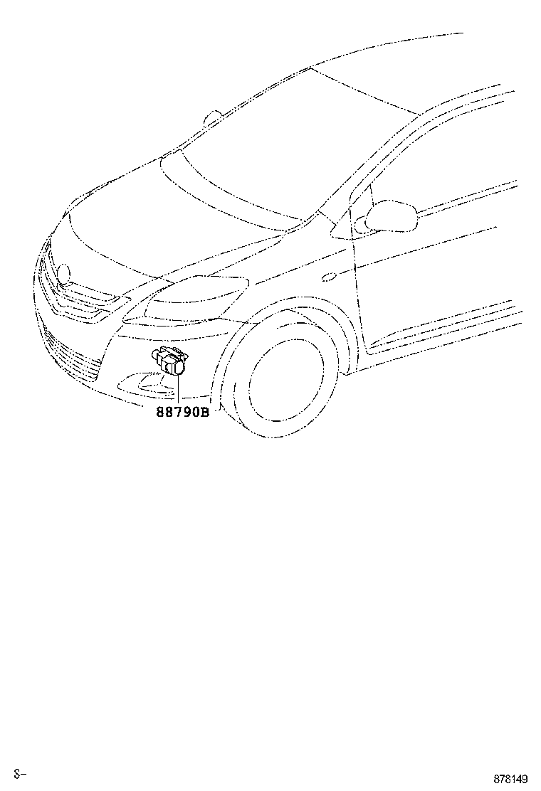 55840-52050 DUCT ASSY, HEATER TO REGISTER, NO.6 product image