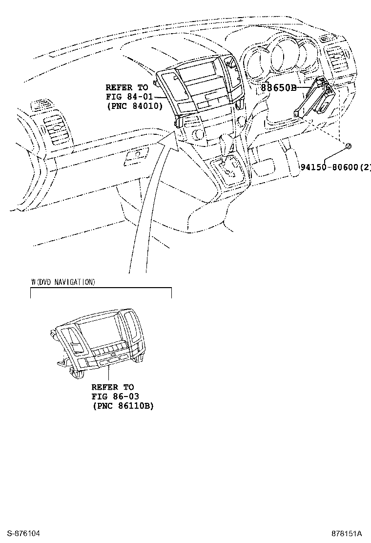 87201-48060 DUCT SUB-ASSY, AIR, NO.1 product image