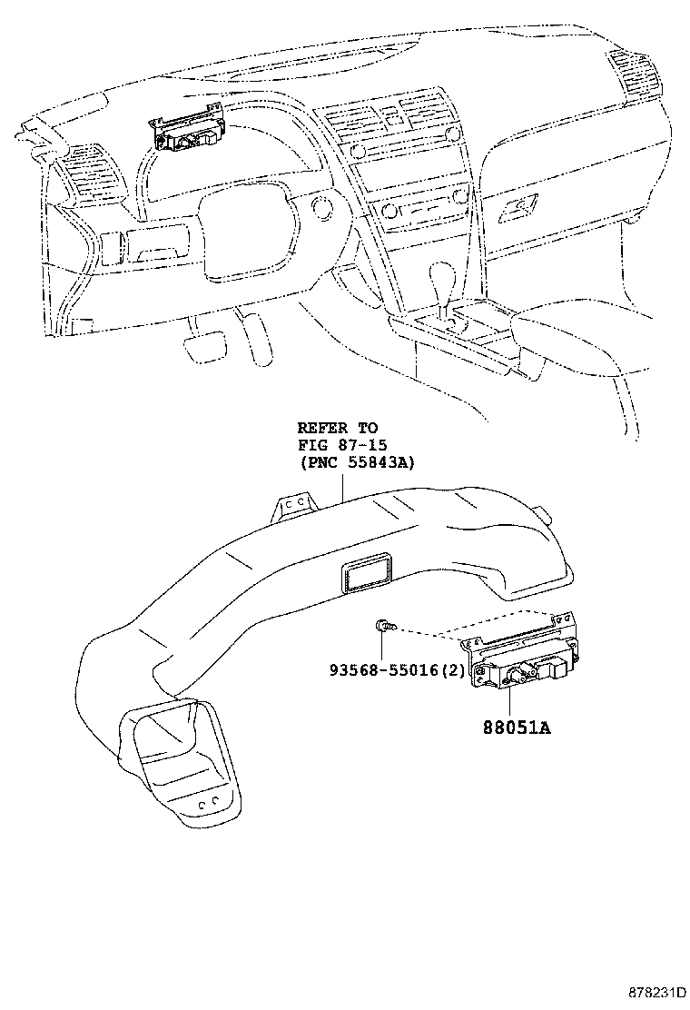 88050-33020 GENERATOR SUB-ASSY,ION product image