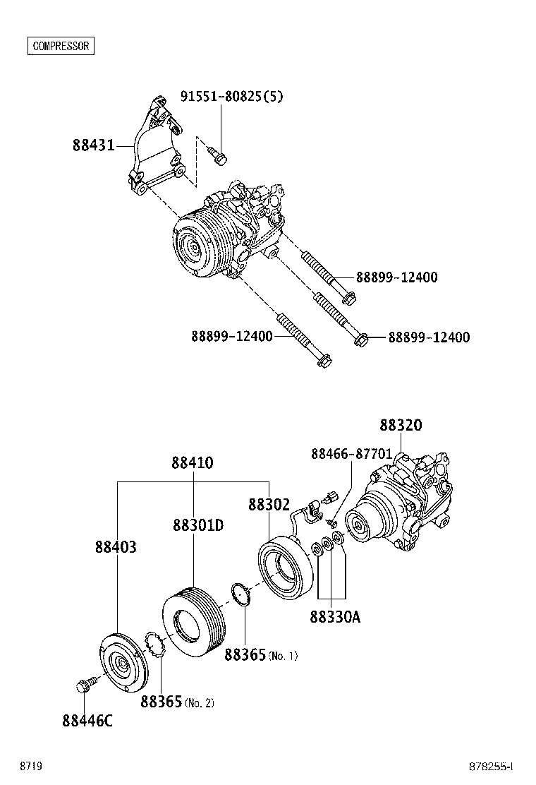 88410-B4020 CLUTCH ASSY, MAGNET product image
