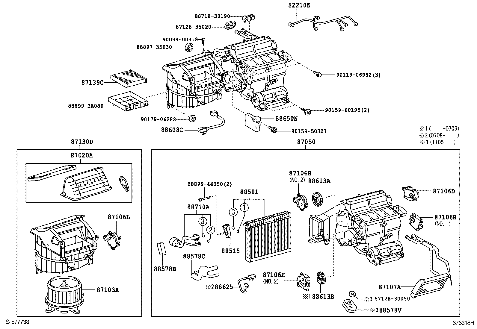88650-30C00 AMPLIFIER ASSY, AIR CONDITIONER product image