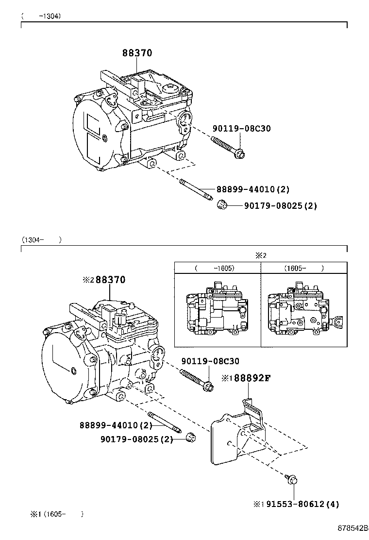 87268-28170 COVER, COOLER COMPRESSOR product image