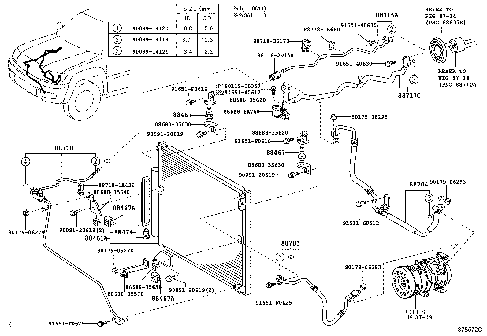 88712-35620 HOSE, SUCTION product image